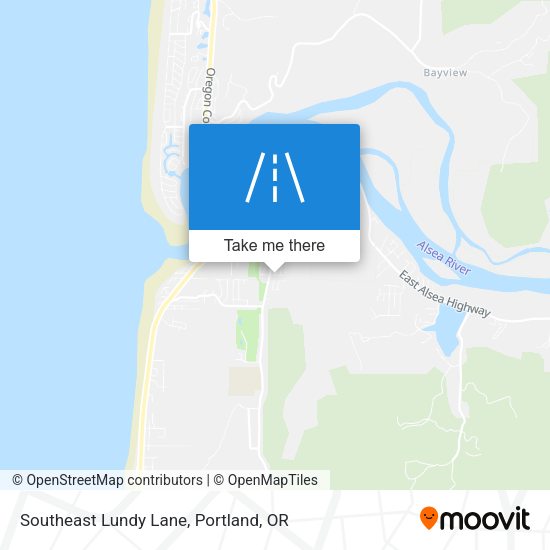 Southeast Lundy Lane map