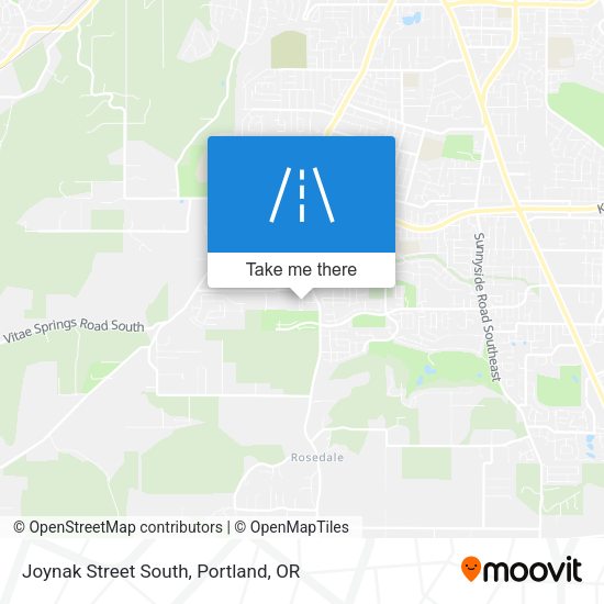 Mapa de Joynak Street South