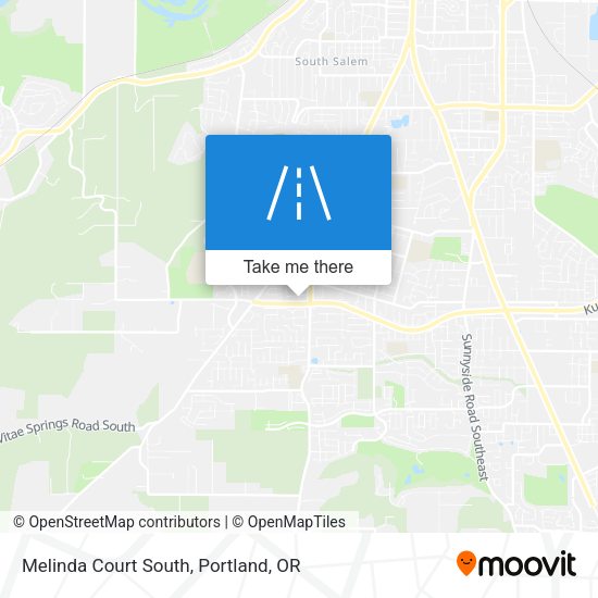 Melinda Court South map