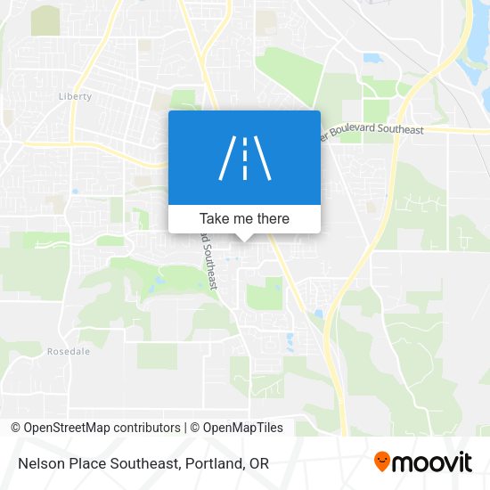 Nelson Place Southeast map