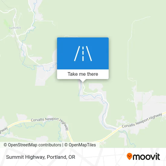 Summit Highway map