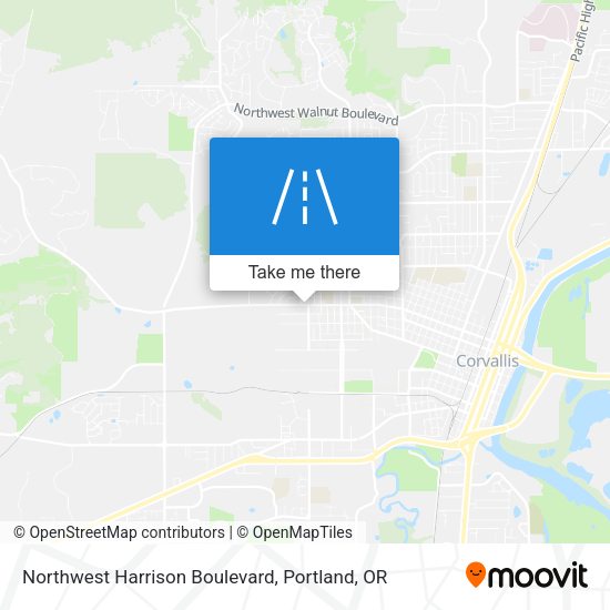 Mapa de Northwest Harrison Boulevard