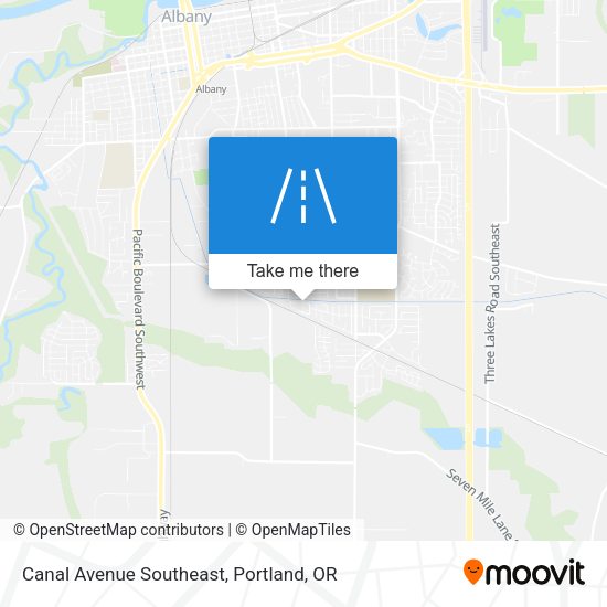 Mapa de Canal Avenue Southeast