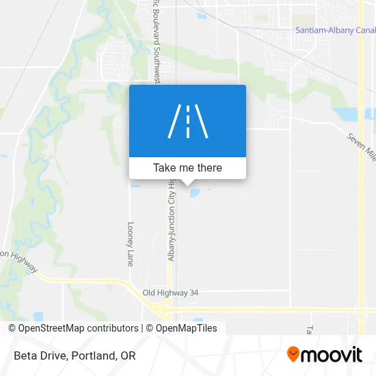Beta Drive map