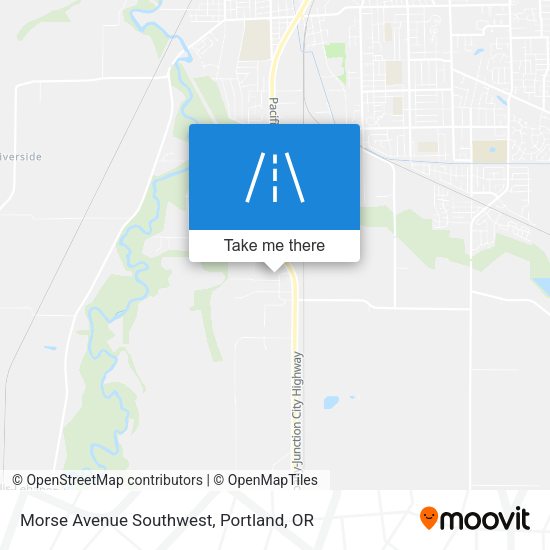 Mapa de Morse Avenue Southwest