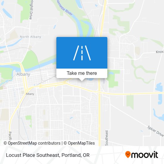 Locust Place Southeast map