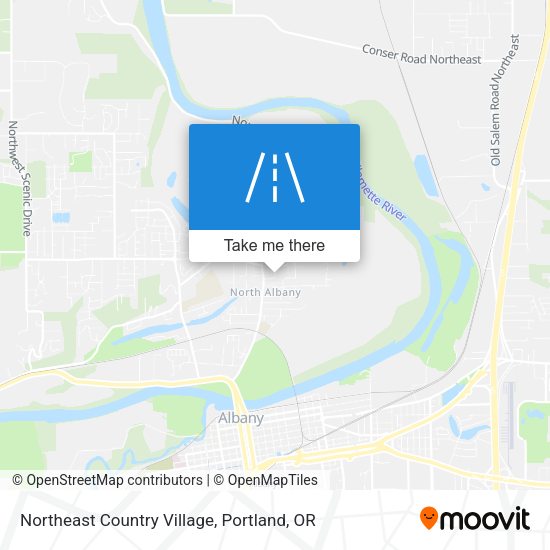Mapa de Northeast Country Village