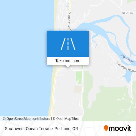 Southwest Ocean Terrace map