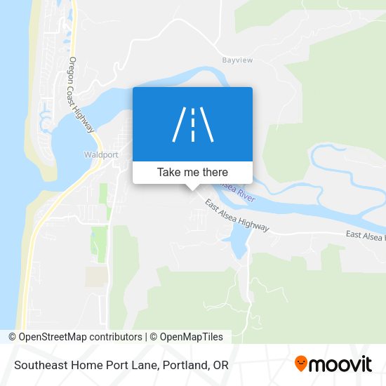 Southeast Home Port Lane map
