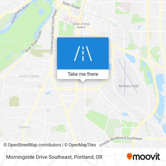 Mapa de Morningside Drive Southeast