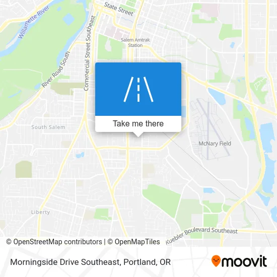 Morningside Drive Southeast map