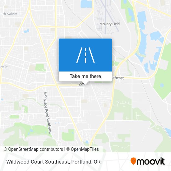 Wildwood Court Southeast map