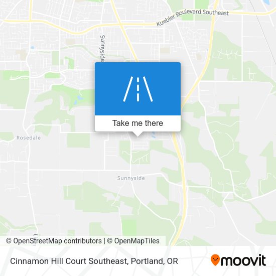 Cinnamon Hill Court Southeast map