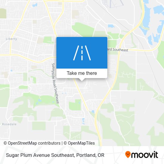 Sugar Plum Avenue Southeast map
