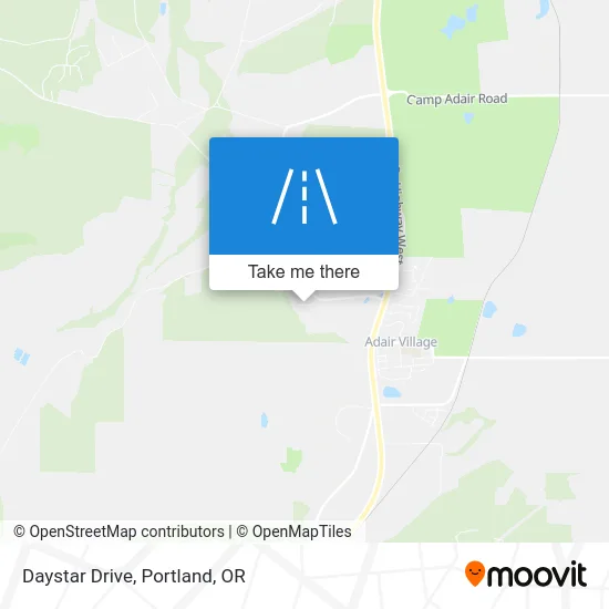 Daystar Drive map