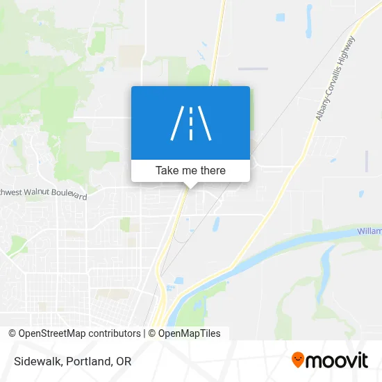Sidewalk map