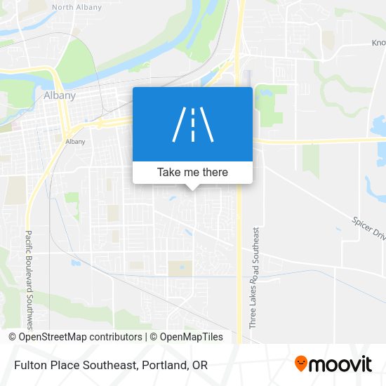 Fulton Place Southeast map