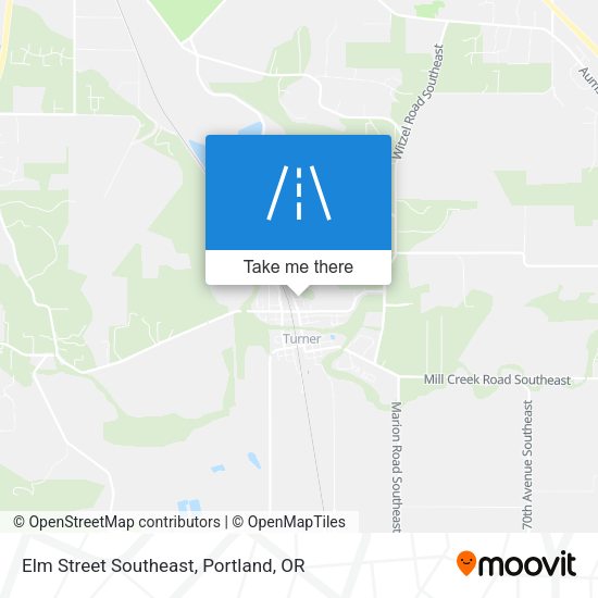 Elm Street Southeast map