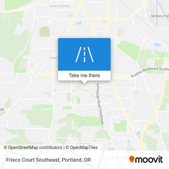 Frisco Court Southeast map
