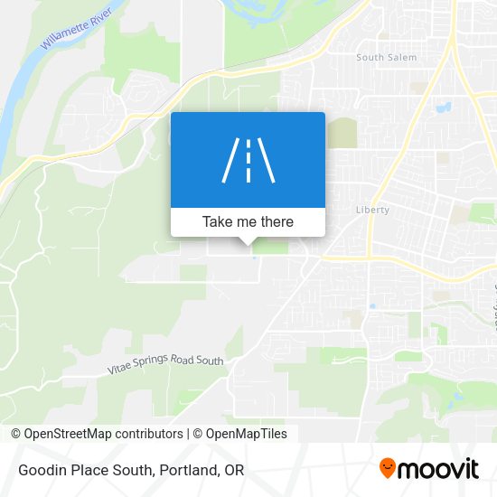 Goodin Place South map