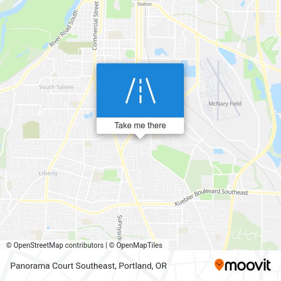 Panorama Court Southeast map
