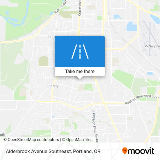 Mapa de Alderbrook Avenue Southeast