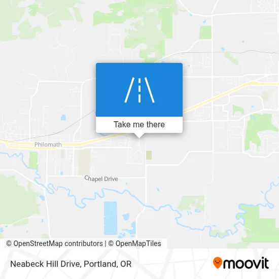 Neabeck Hill Drive map