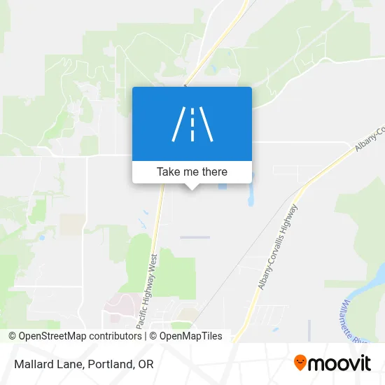 Mallard Lane map
