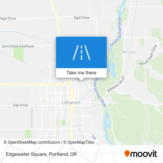 Edgewater Square map