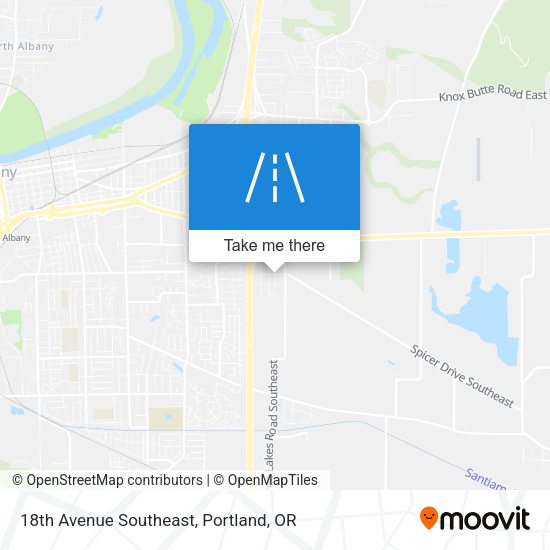 Mapa de 18th Avenue Southeast