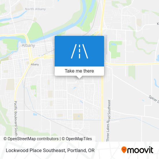 Lockwood Place Southeast map