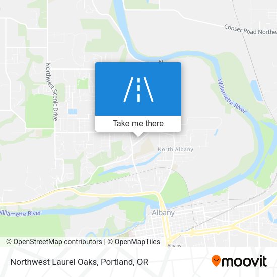 Mapa de Northwest Laurel Oaks