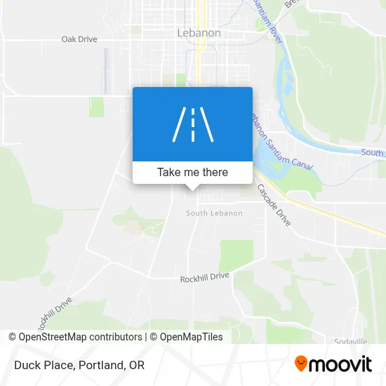 Duck Place map