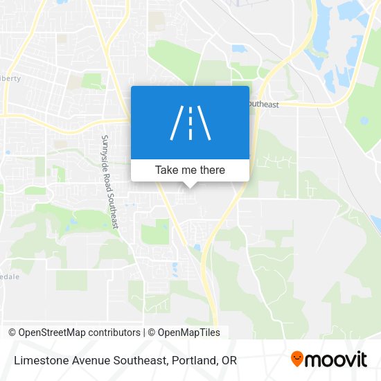 Limestone Avenue Southeast map