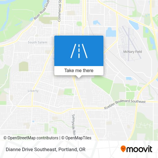 Dianne Drive Southeast map