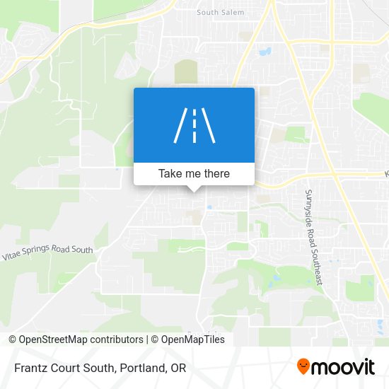 Mapa de Frantz Court South