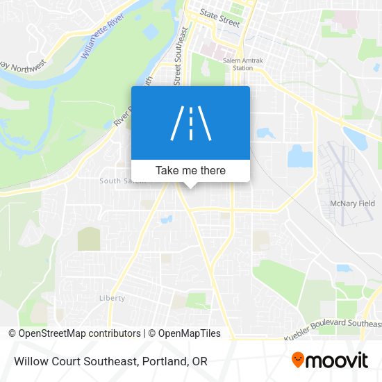 Willow Court Southeast map