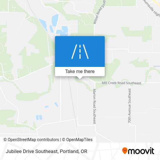 Mapa de Jubilee Drive Southeast