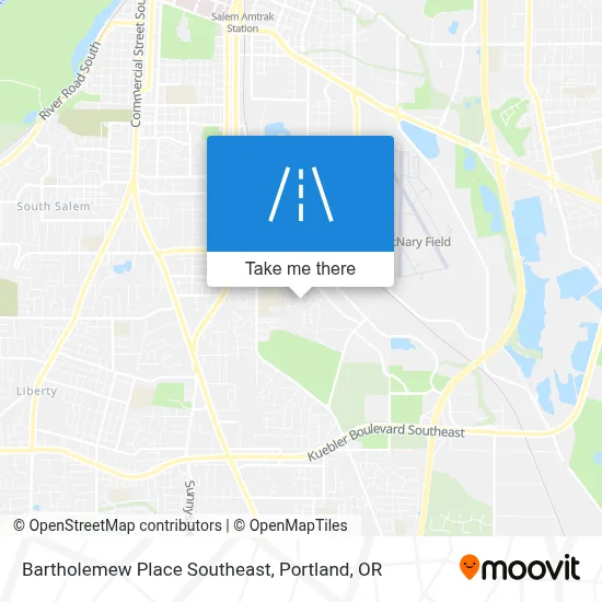 Bartholemew Place Southeast map