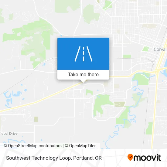 Southwest Technology Loop map