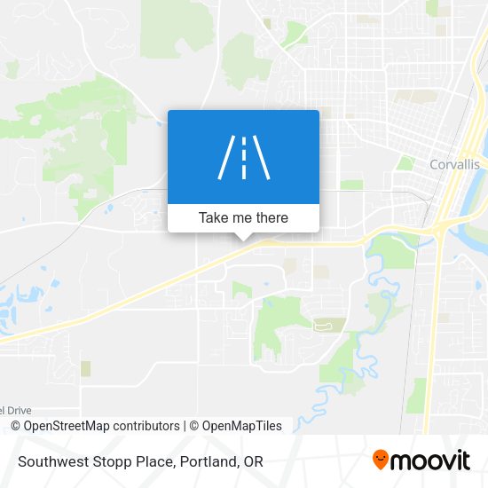 Southwest Stopp Place map