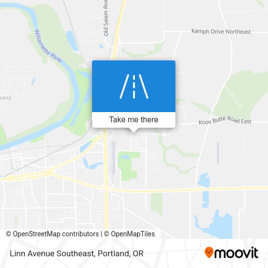 Linn Avenue Southeast map