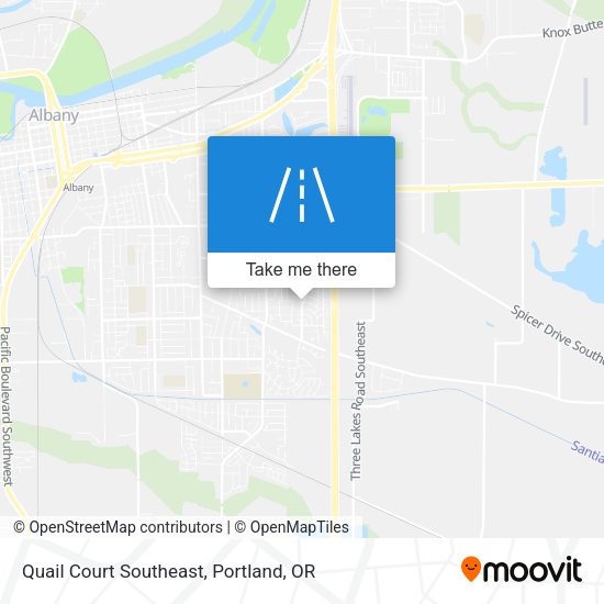 Quail Court Southeast map