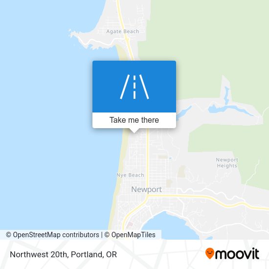Mapa de Northwest 20th