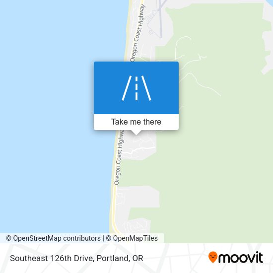 Southeast 126th Drive map