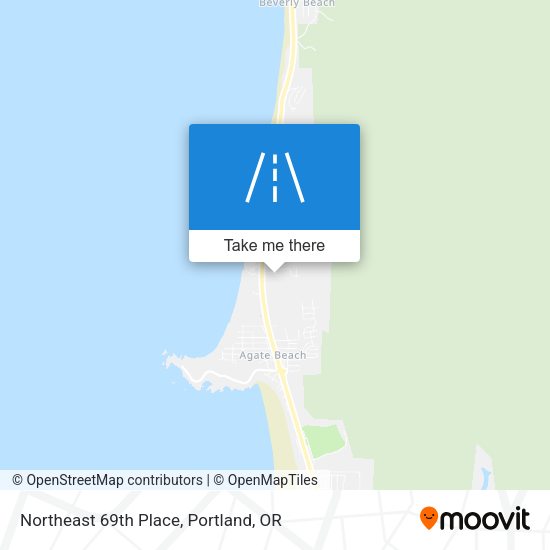 Mapa de Northeast 69th Place