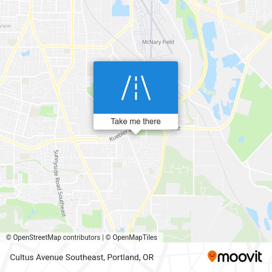 Cultus Avenue Southeast map