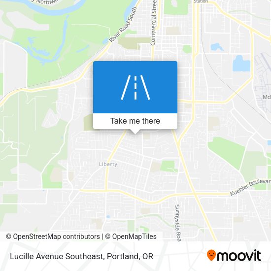 Lucille Avenue Southeast map