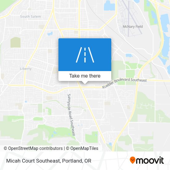 Mapa de Micah Court Southeast