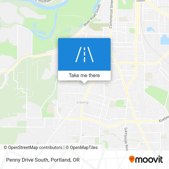 Mapa de Penny Drive South